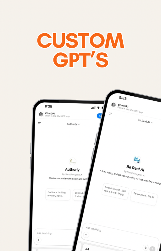 Custom GPT’s